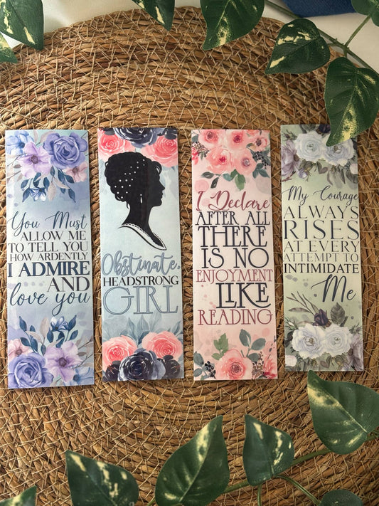 Jane Austen Bookmark Bundle