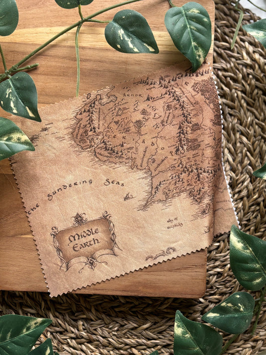LotR Map Pusseklut / Brilleklut