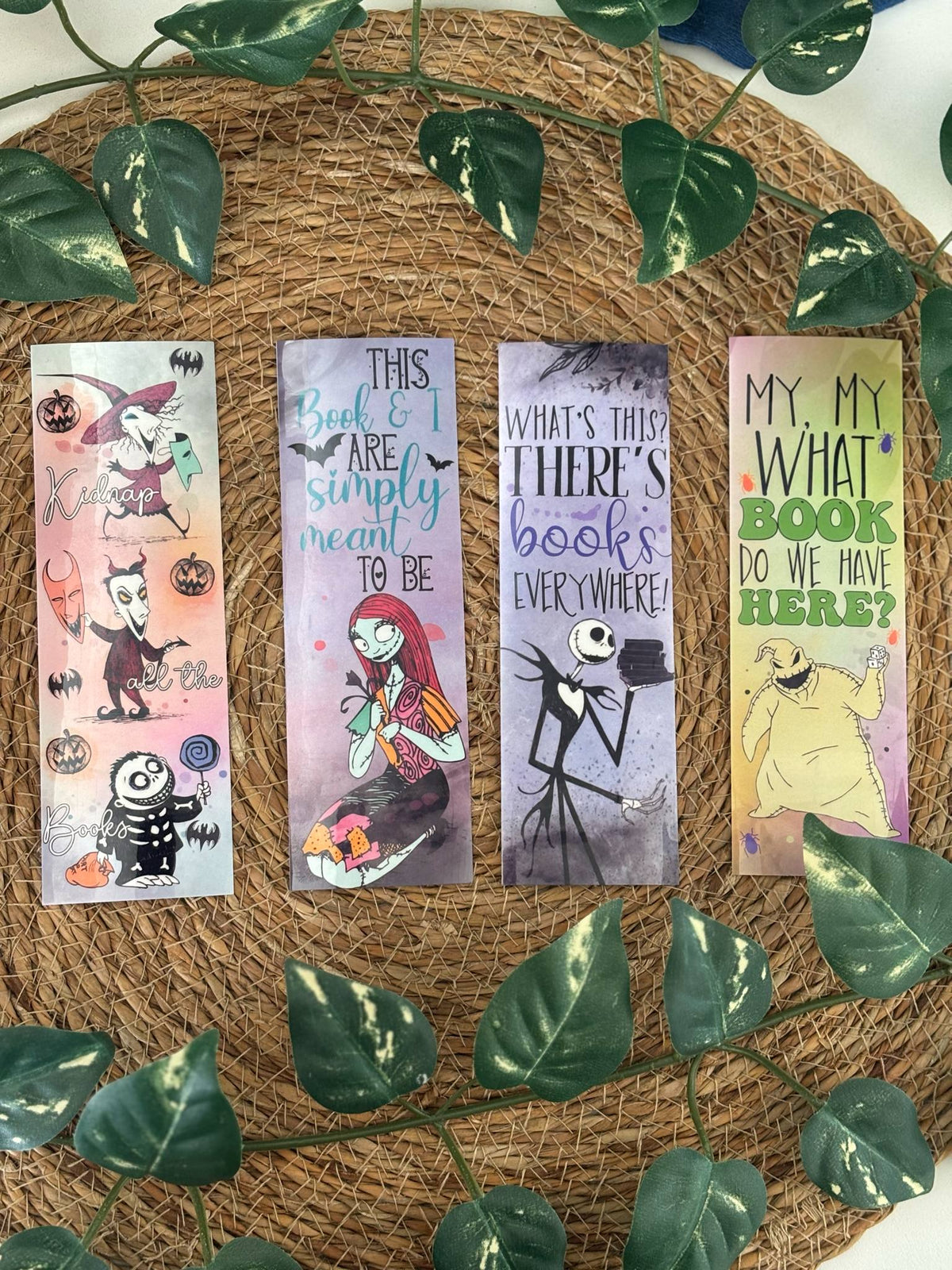 Nightmare Before Christmas Bookmark Bundle