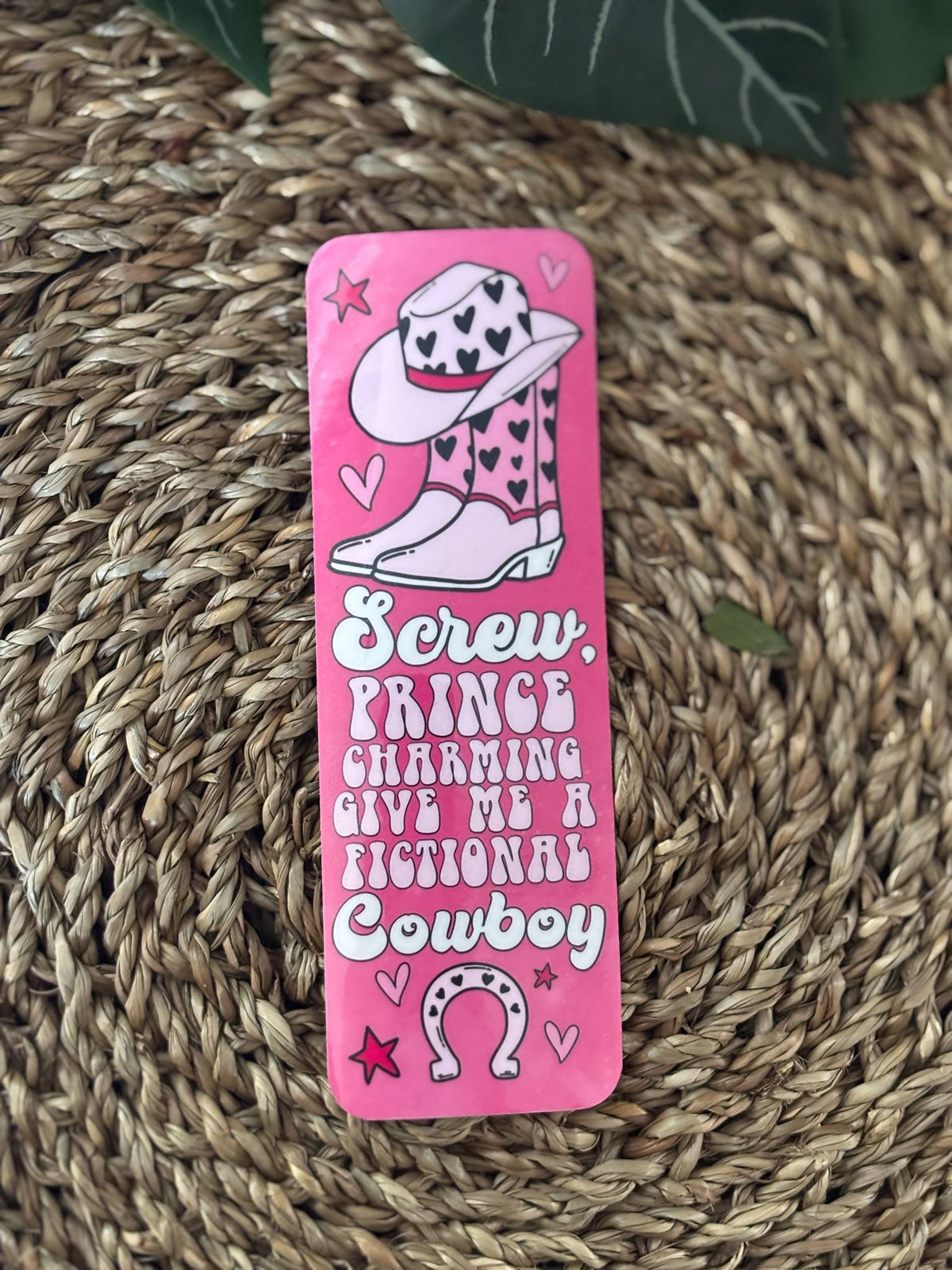 Pink Cowboy Bookmark Bundle
