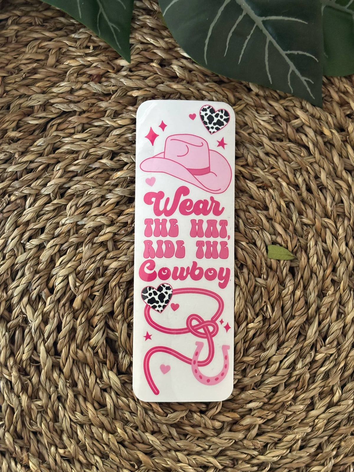 Pink Cowboy Bookmark Bundle
