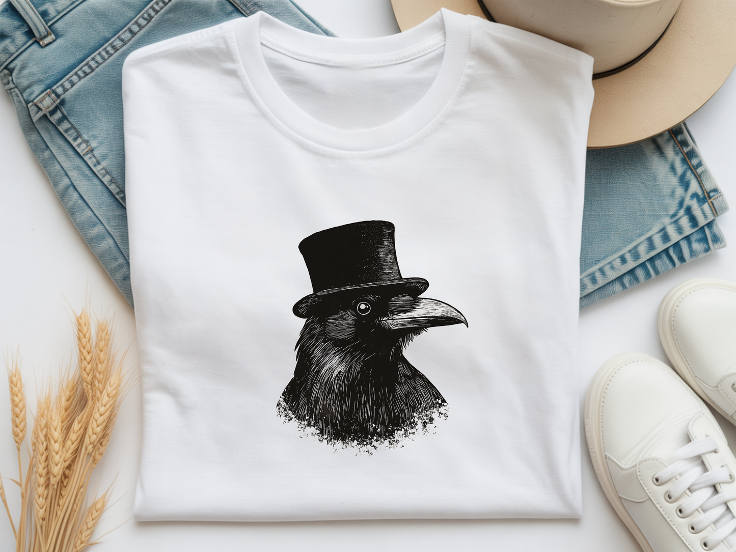 Raven T-skjorte