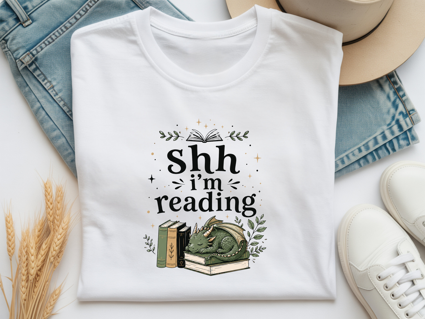 Shh, I´m reading T-skjorte