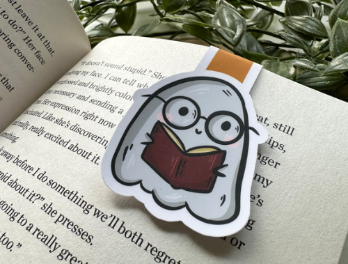 Reading Ghost - Magnetisk Bokmerke