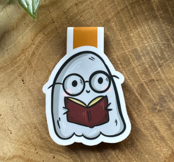Reading Ghost - Magnetisk Bokmerke