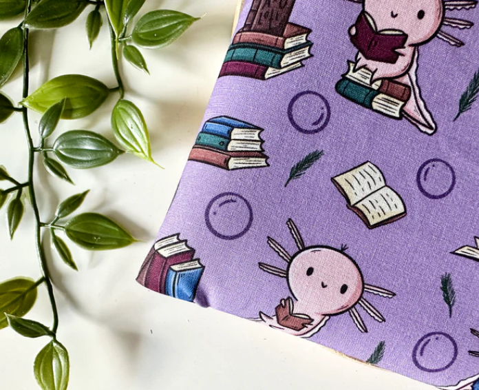 Axolotls Reading Booksleeve (LIMITED EDITION)