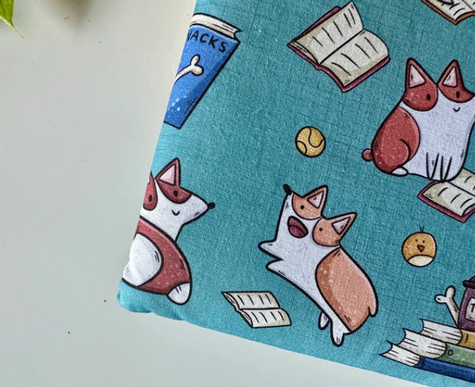 Corgis & Books Booksleeve (LIMITED EDITION)