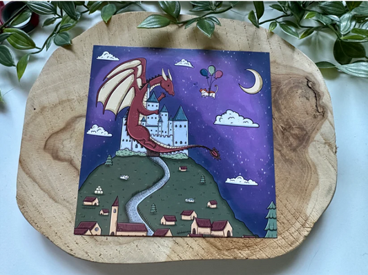 Dragon Invasion Bursdagskort