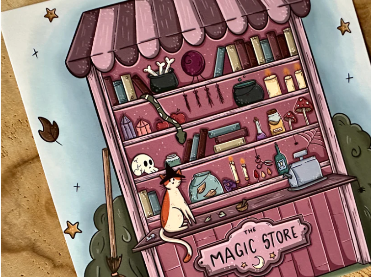 Cat's Magic Store Kort