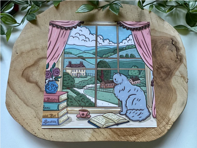 Jane Austen's English Countryside Kort
