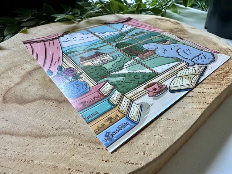 Jane Austen's English Countryside Kort