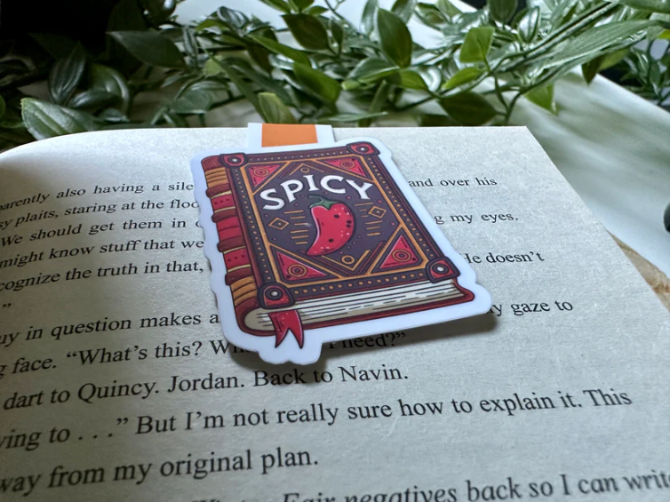 Spicy Book Magnetisk Bokmerke