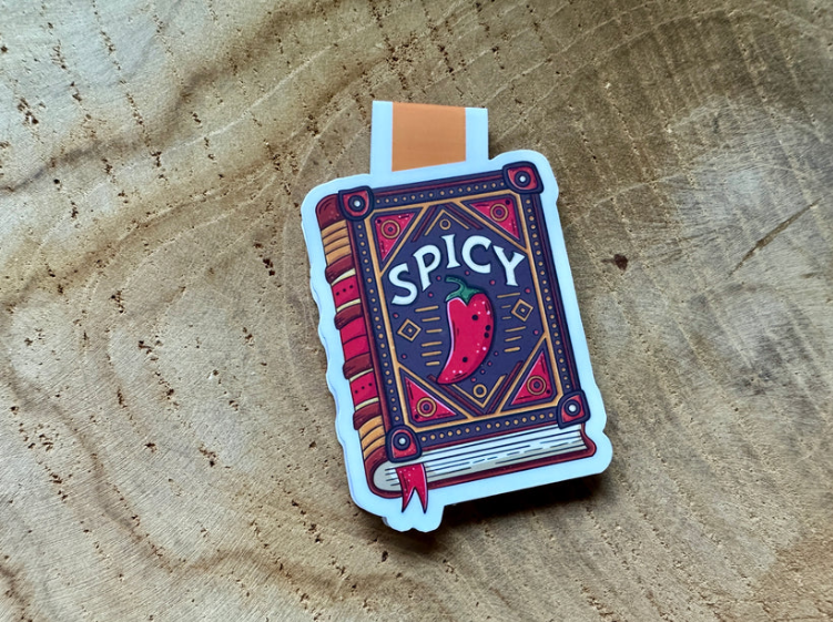 Spicy Book Magnetisk Bokmerke