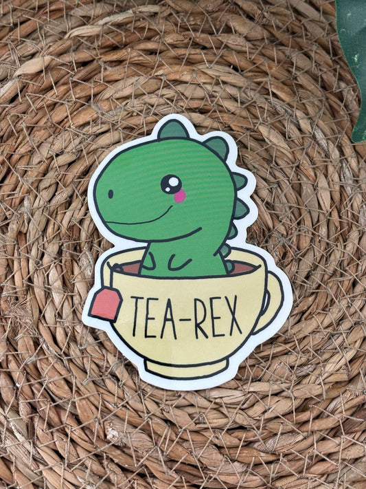 Tea-Rex Sticker