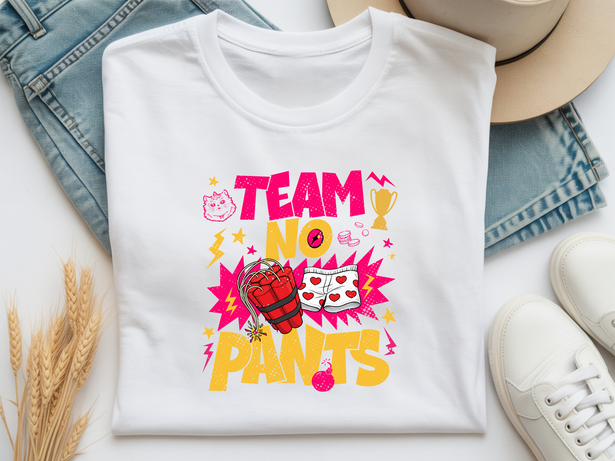 Team No Pants T-skjorte
