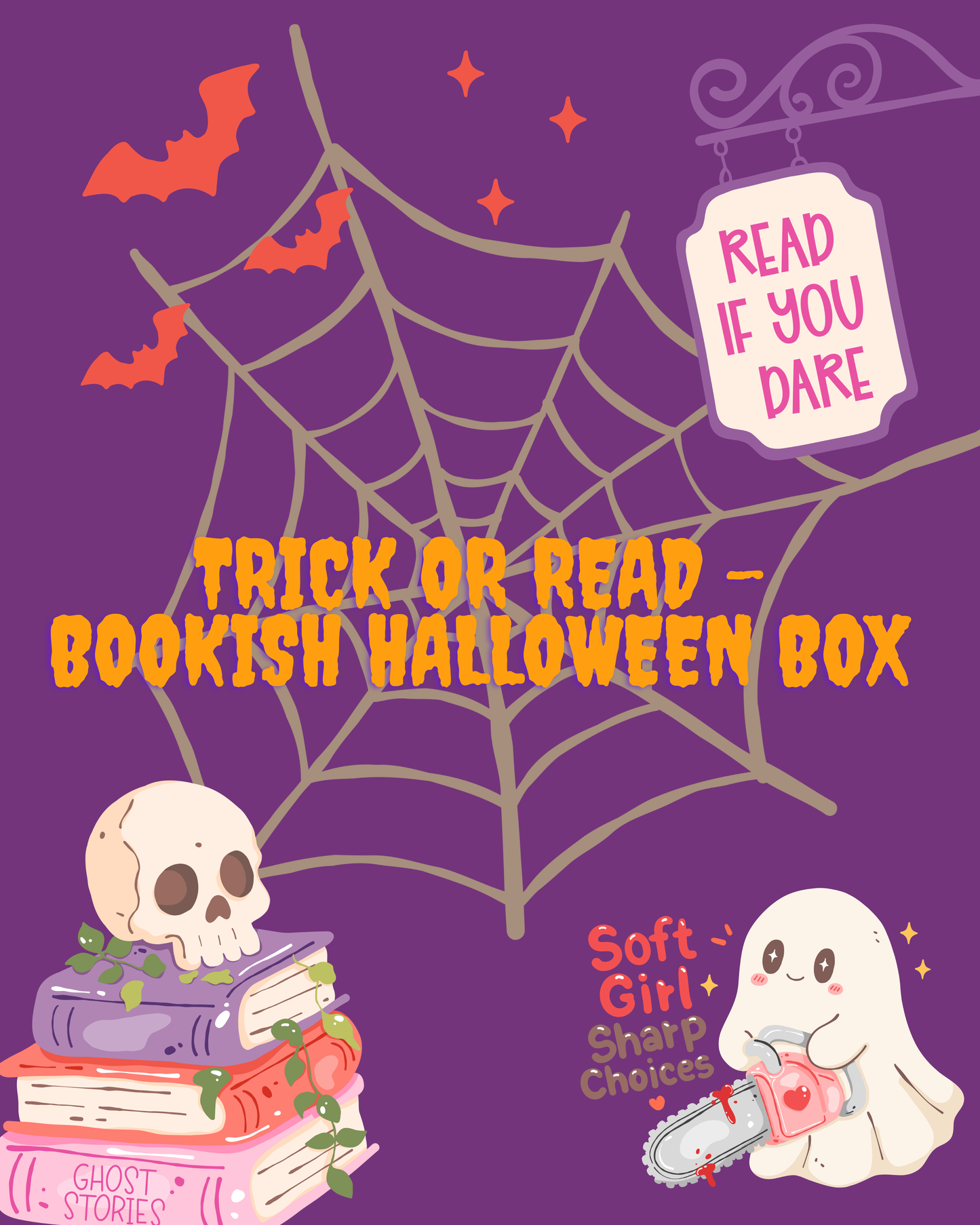 🎃 Trick or Read – Bookish Halloween Box 👻📚