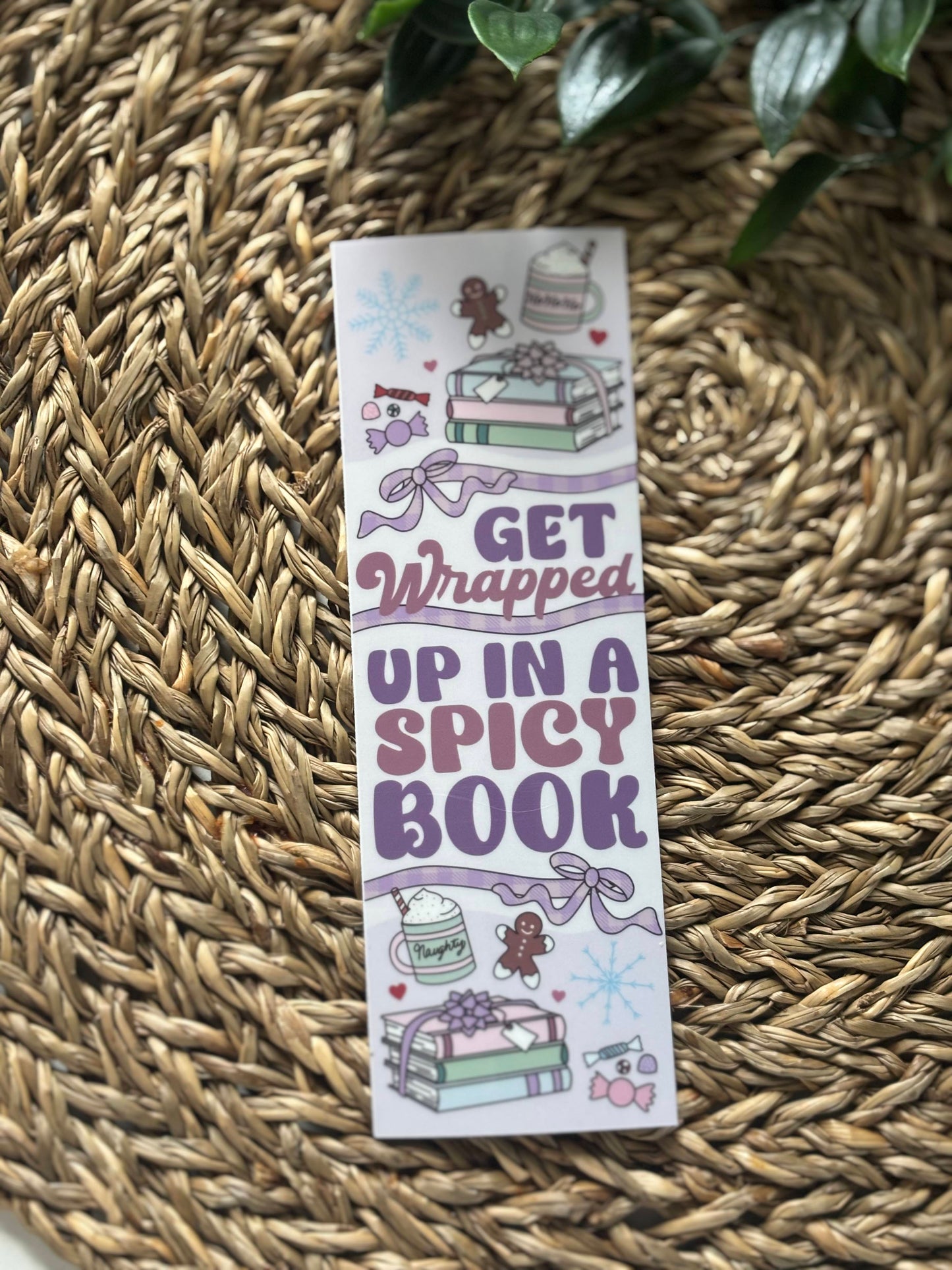Wrapped In A Spicy Book Bokmerke