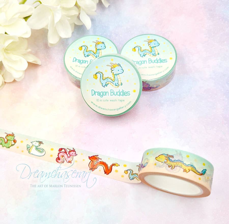 Dragon Buddies Washi Tape