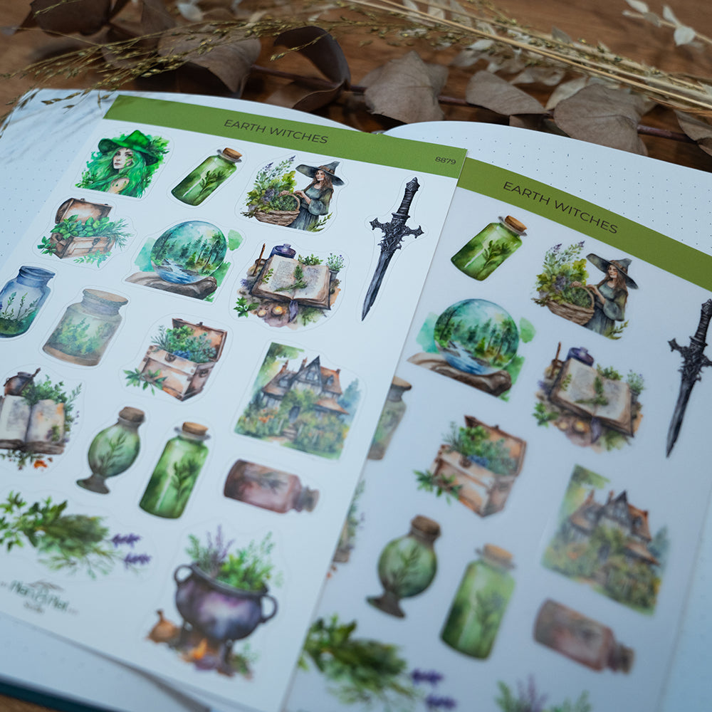 Earth witches Sticker Sheet