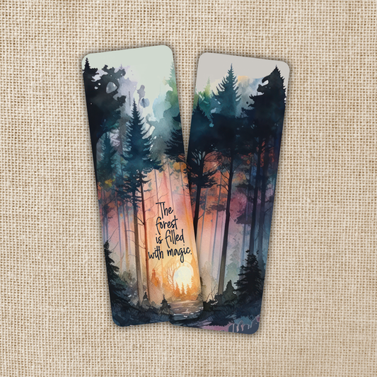 Forest Filled With Magic Bookmark