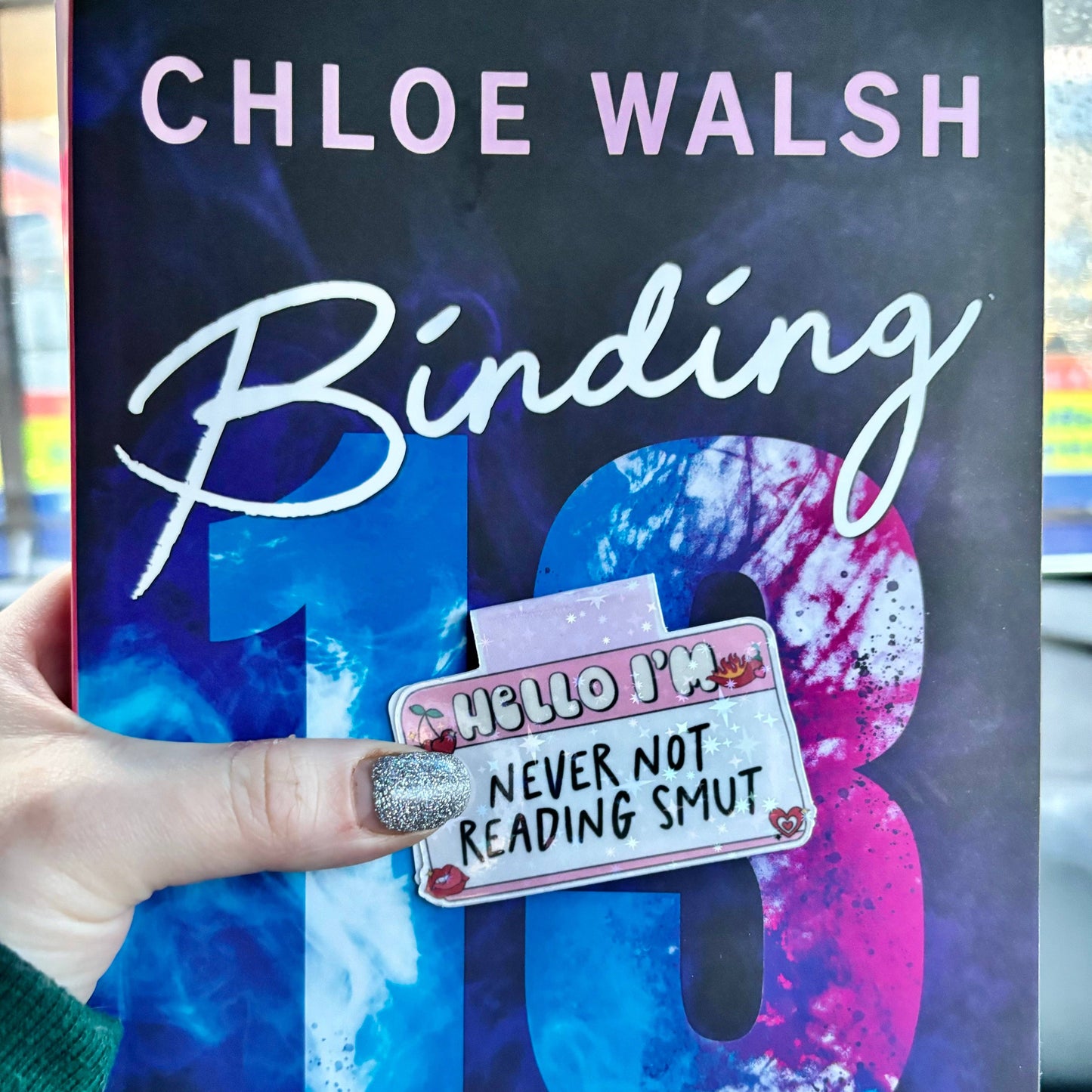 Never Not Reading Smut Magnetisk Bokmerke