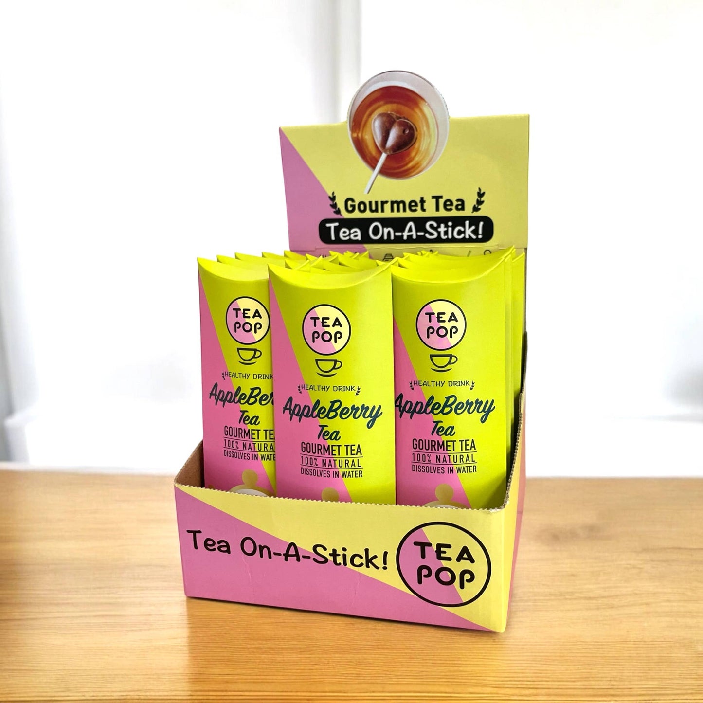 AppleBerry TEA on-a-stick!