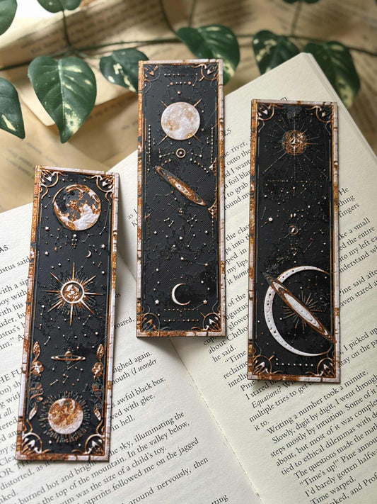 Galactic Wonders 3 stk Bokmerker
