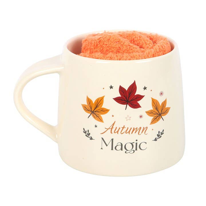 Autumn Magic Kopp og kosesokk gavesett