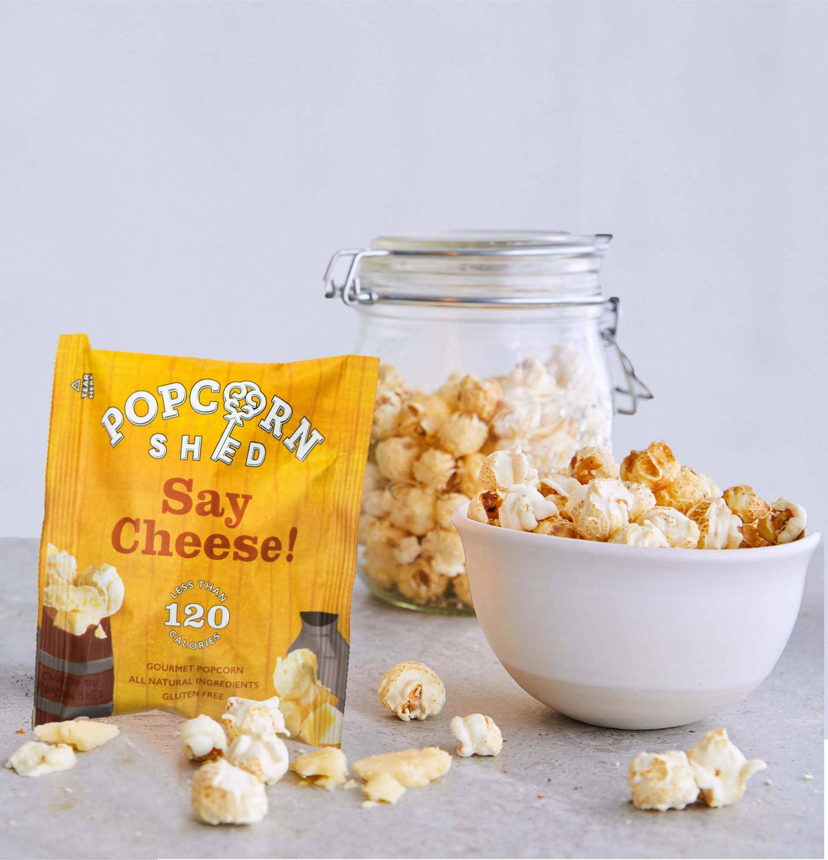 Say Cheese! Gourmet Popcorn