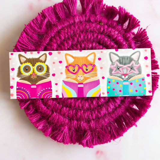 Reading Cats Bokmerke