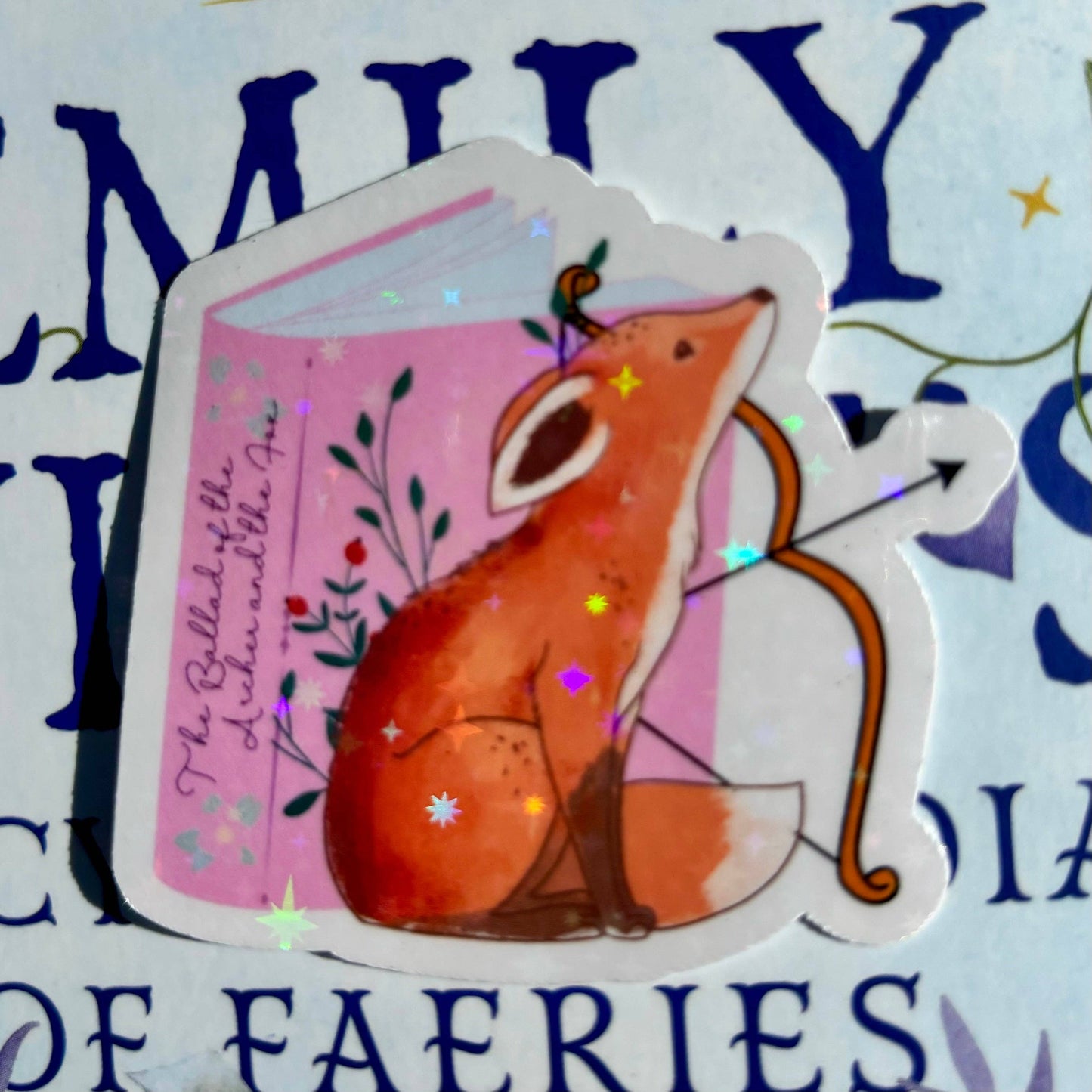 Once Upon a Broken Heart A Ballad of the Archer and the Fox Sticker
