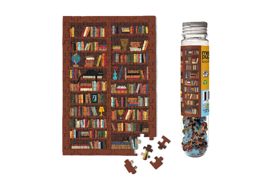 Bookcase Mini Puslespill