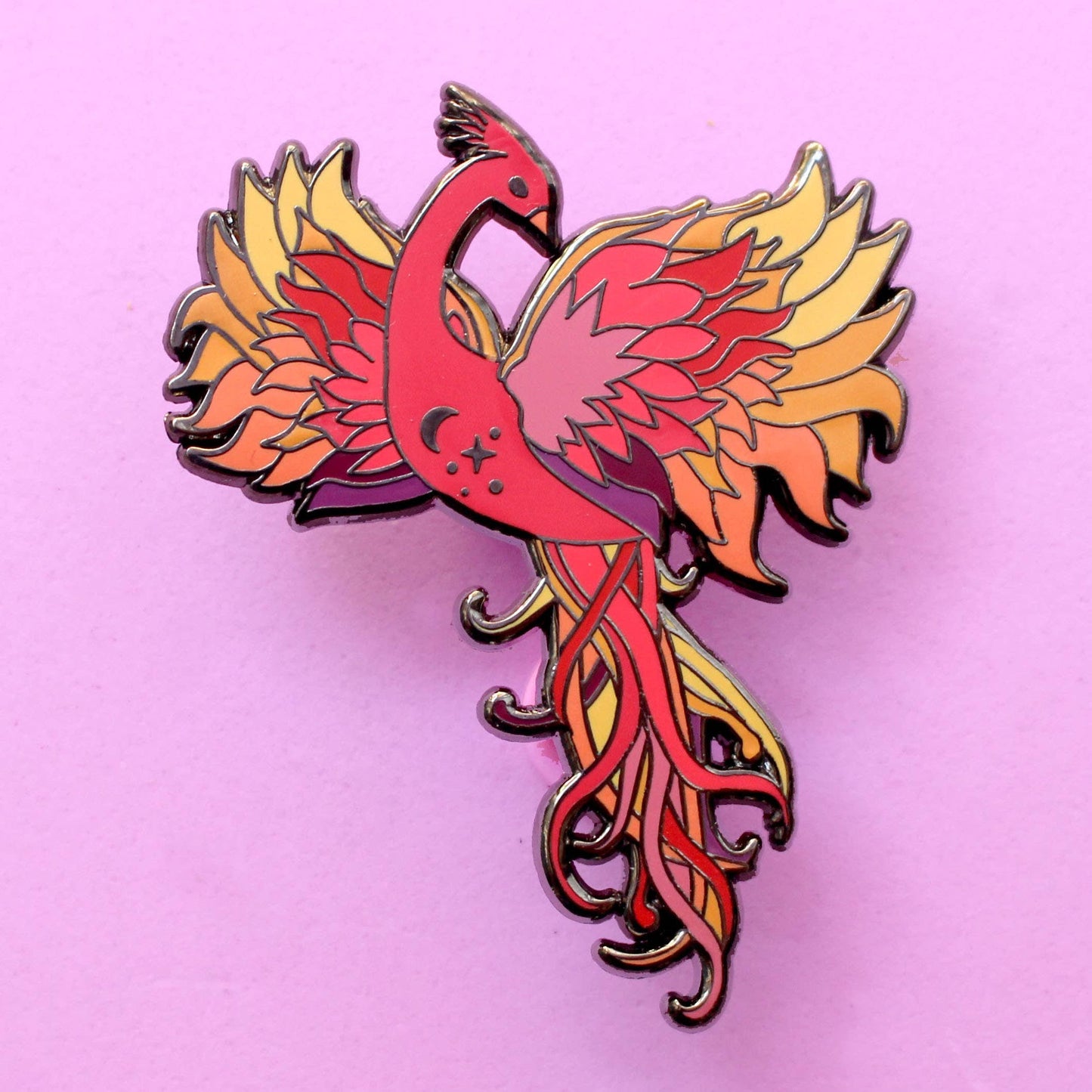 Phoenix enamel pin