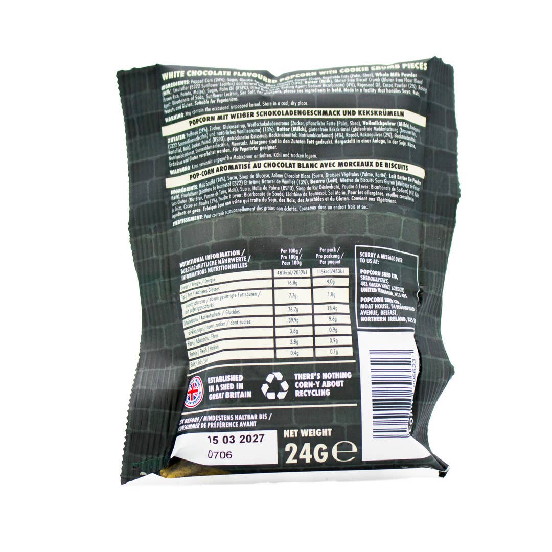 Cookies & Cream Gourmet Popcorn