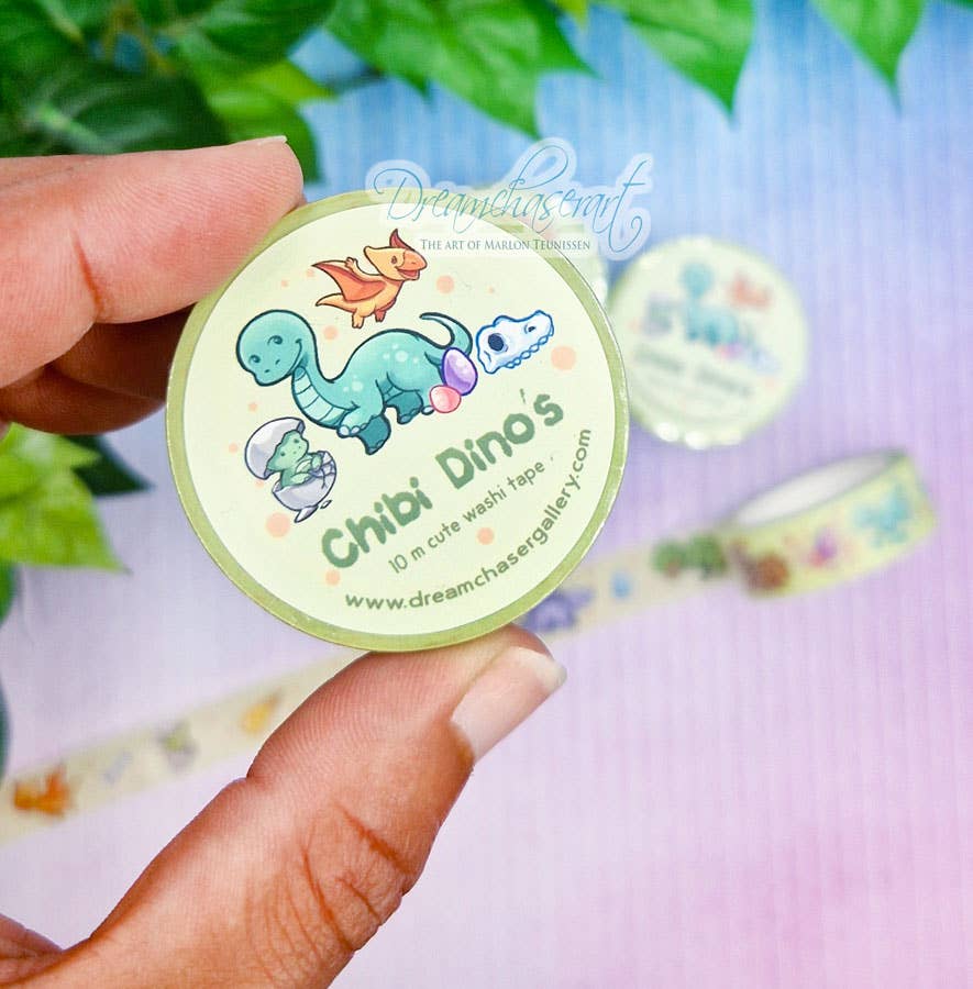 Chibi Dino’s Washi Tape