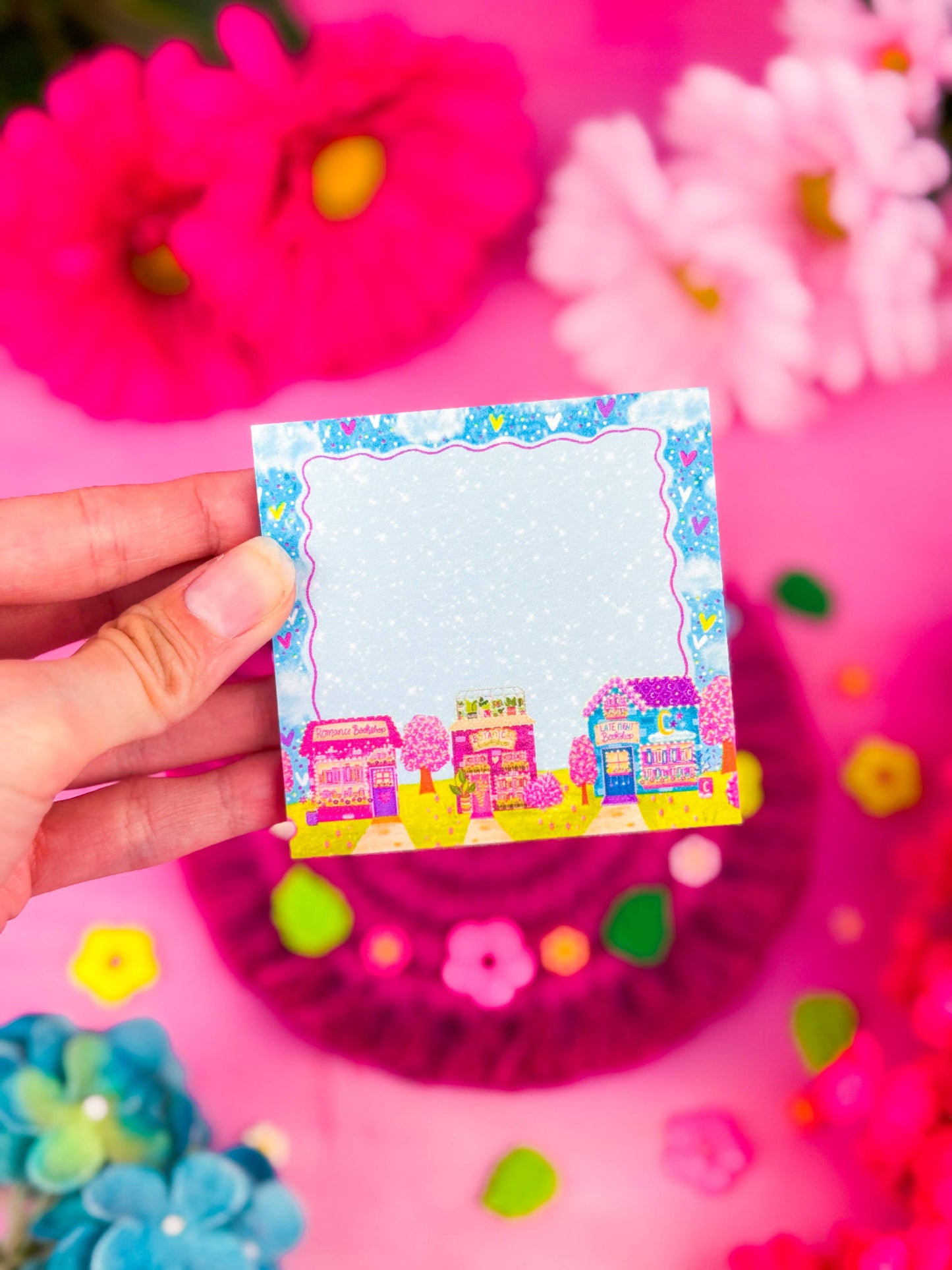 Bookshop Avenue Sticky Notes