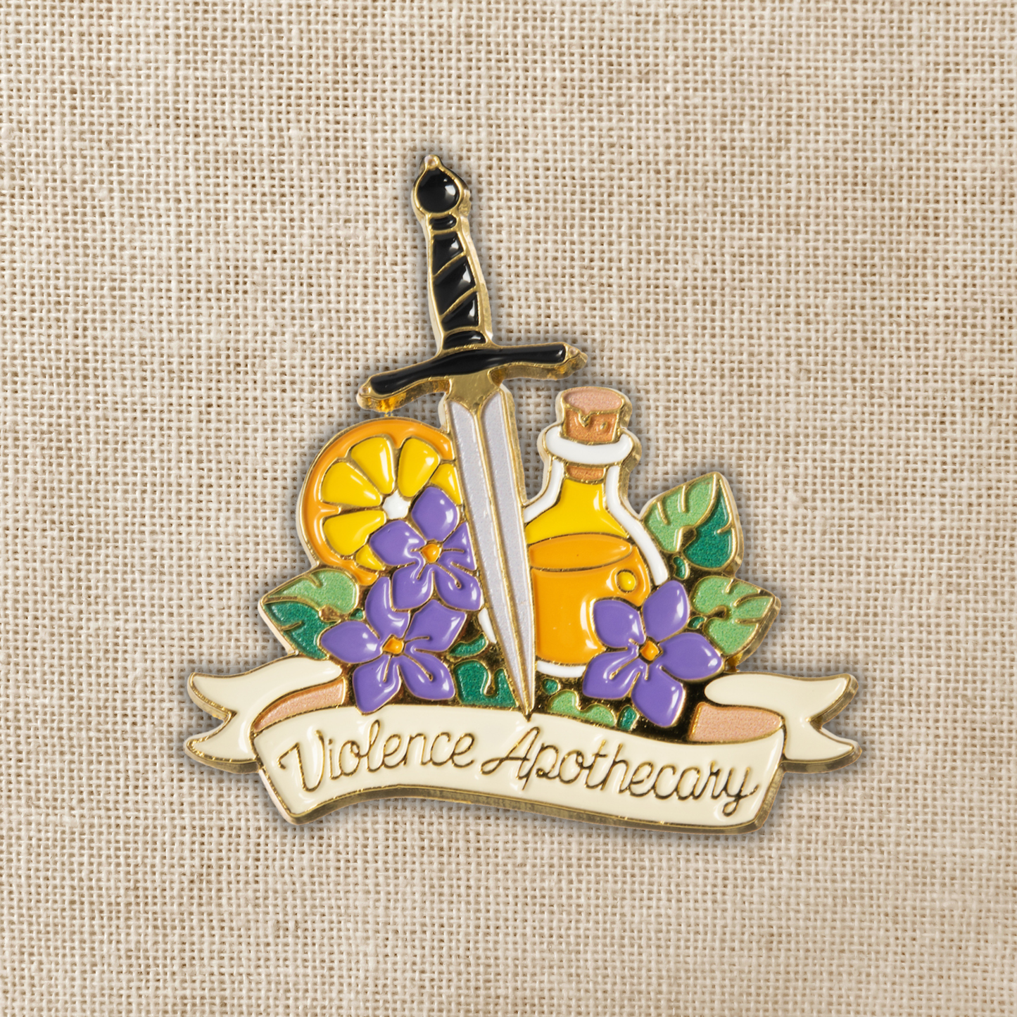 Violence Apothecary Enamel Pin | Fourth Wing