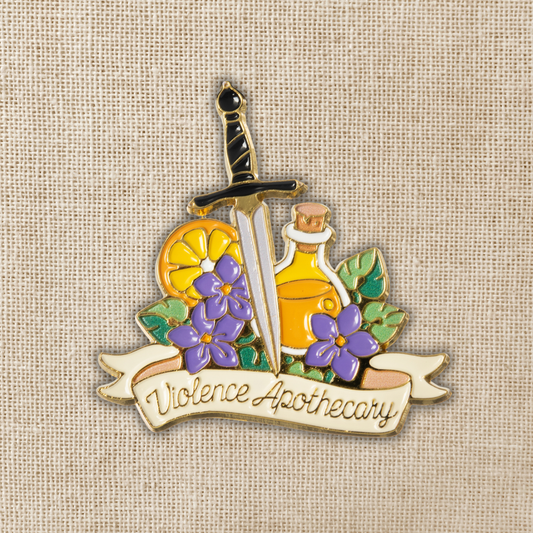 Violence Apothecary Enamel Pin | Fourth Wing