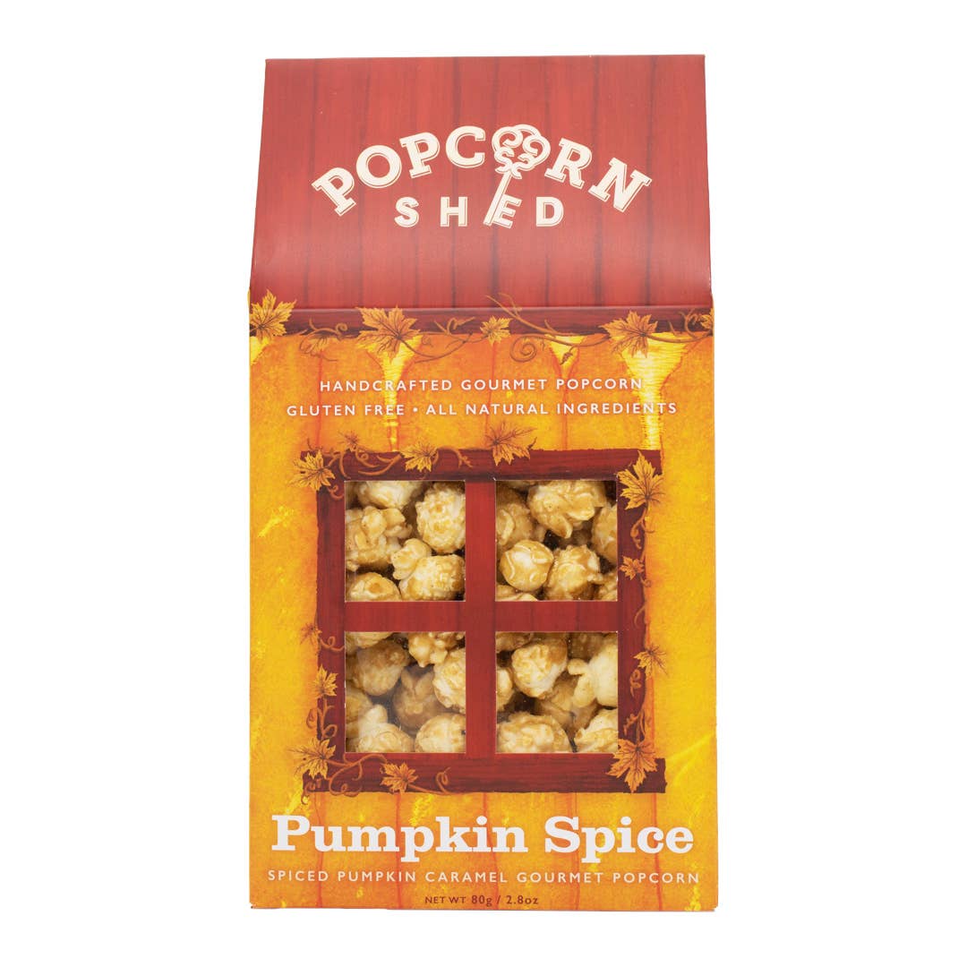 Pumpkin Spice Popcorn Box