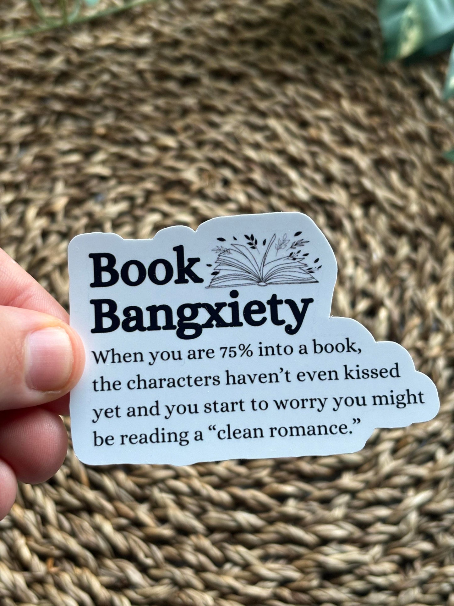 Book Bangxiety Sticker