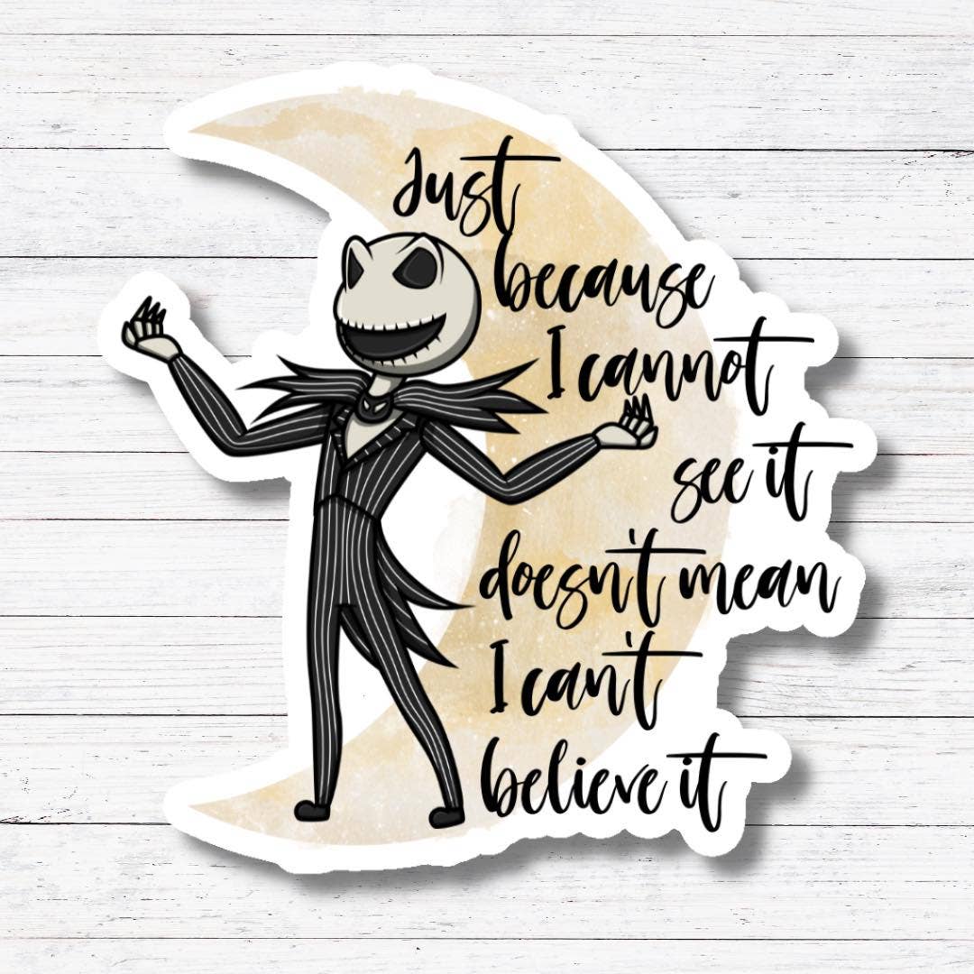 Jack Skellington- Sticker