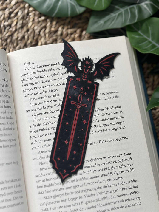 Red Sword Dragon Bokmerke