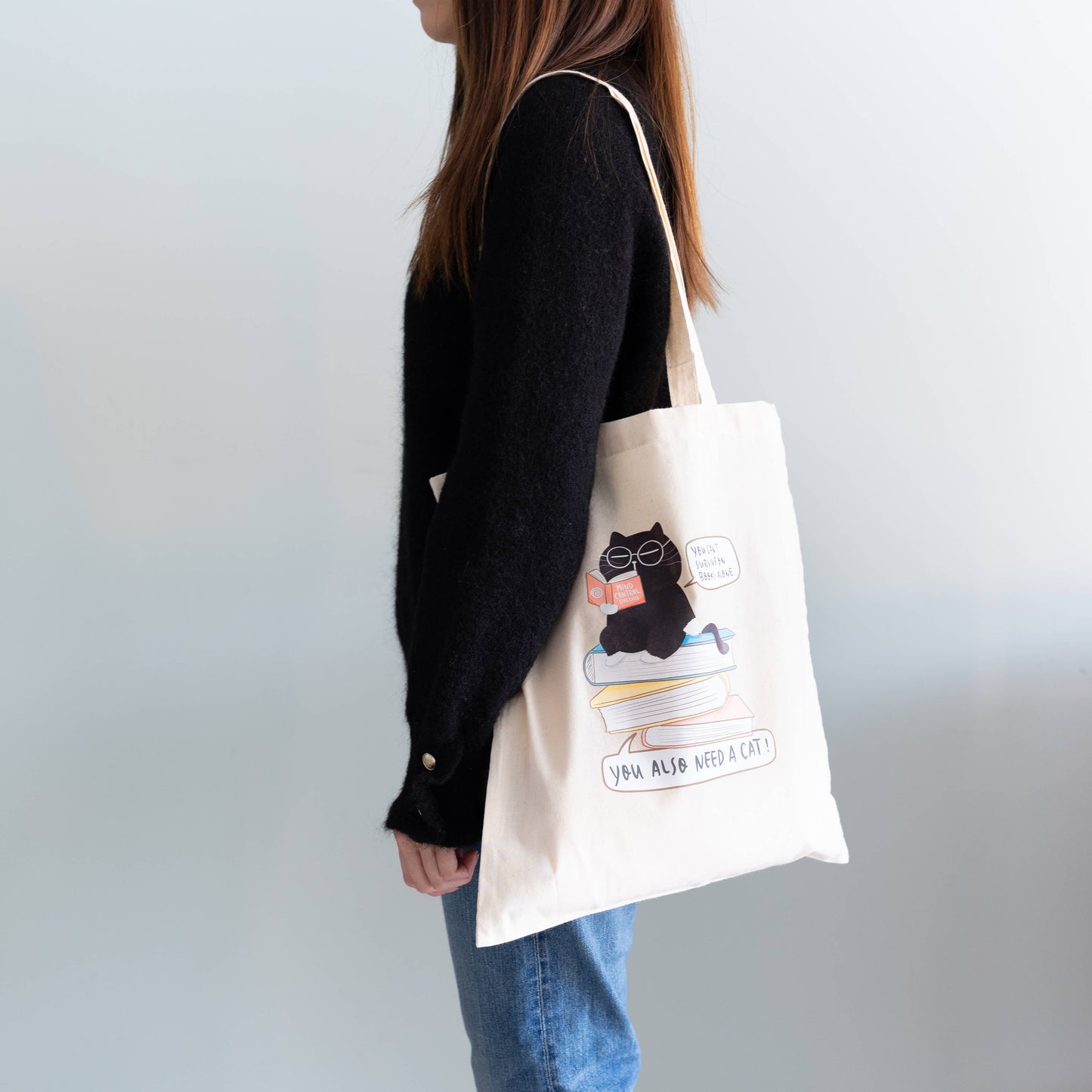 "You can't survive on books alone..." Handlenett