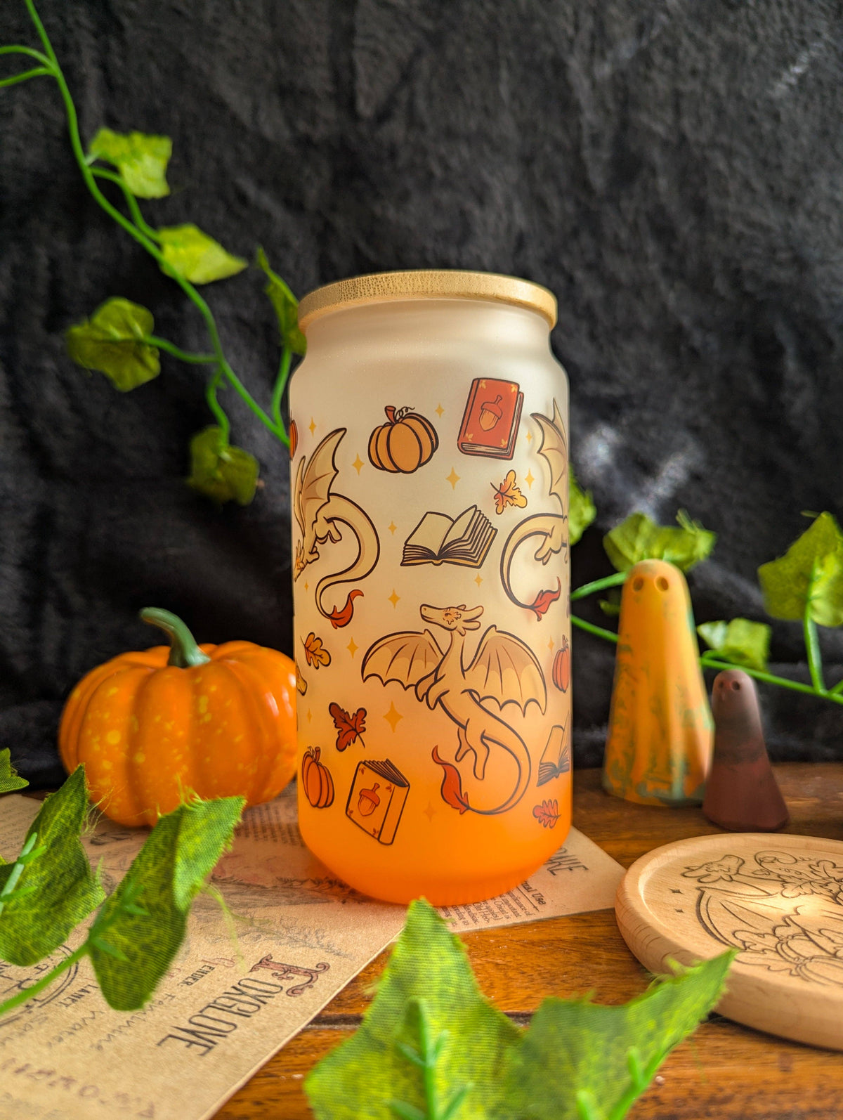 Autumn Dragons Drikkeglass