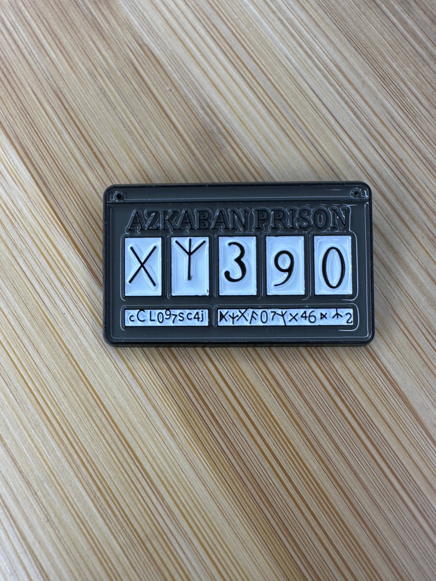 Azkaban Prisoner Sign - Sirius Black - Wizard Prison