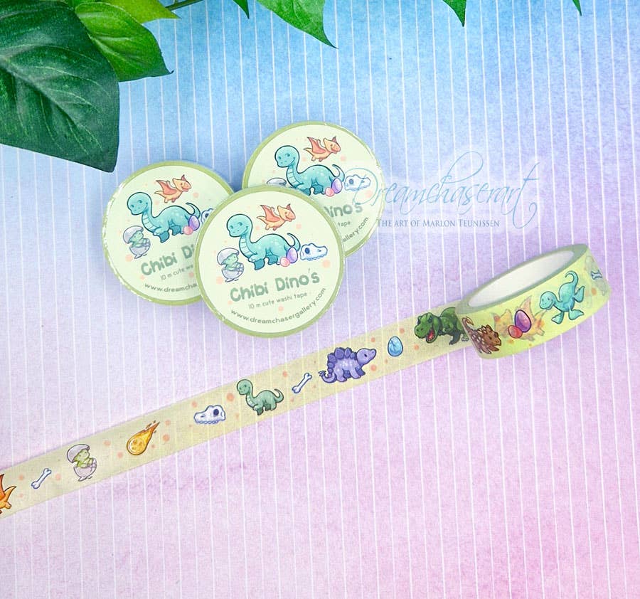 Chibi Dino’s Washi Tape