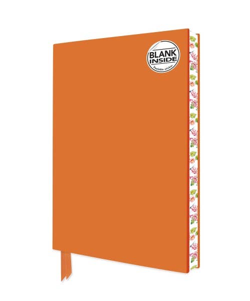 Artisan Orange Blank Journal A5 Blanke sider