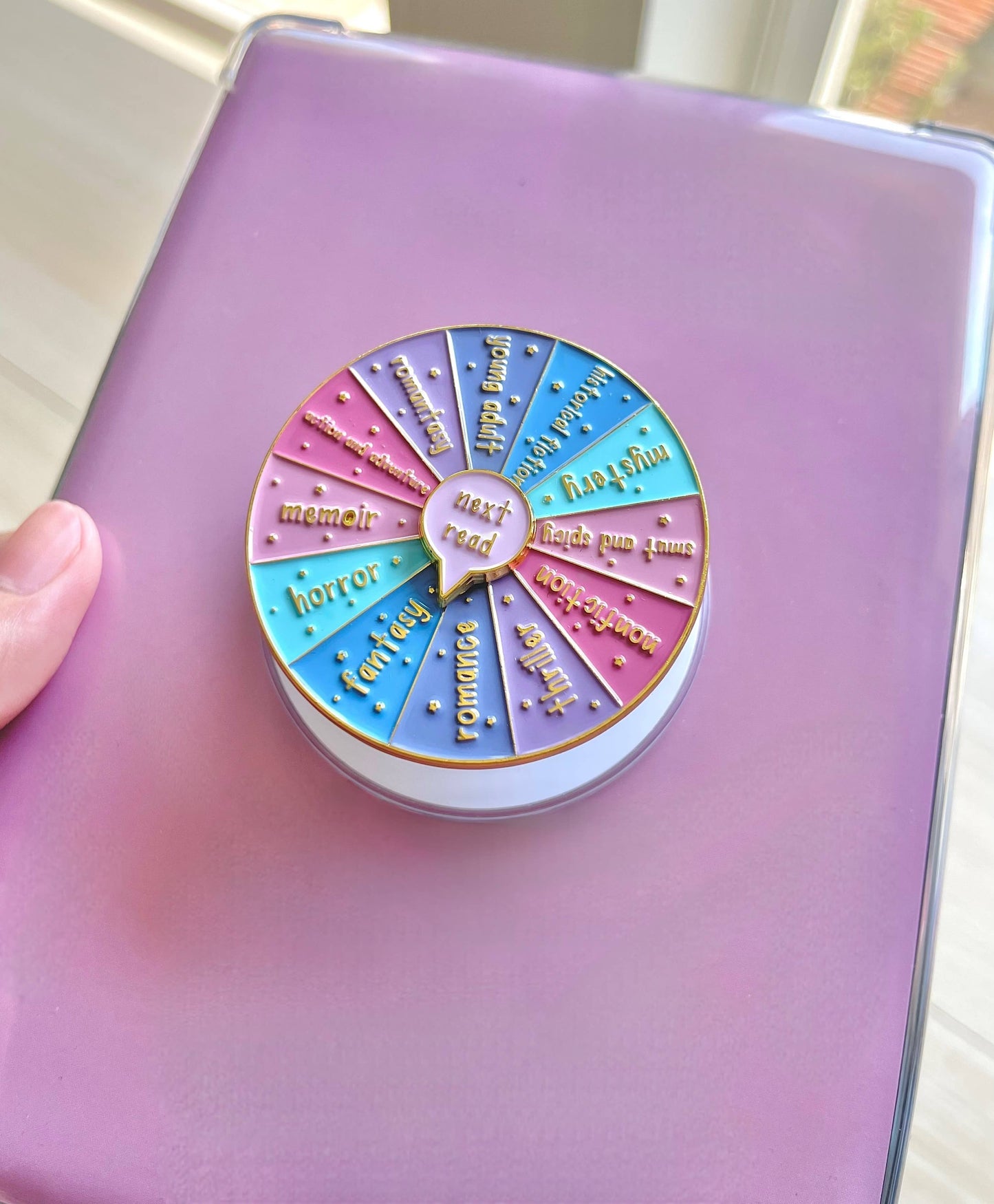 Pastell Kindle Grip/Holder - Flere sjangere