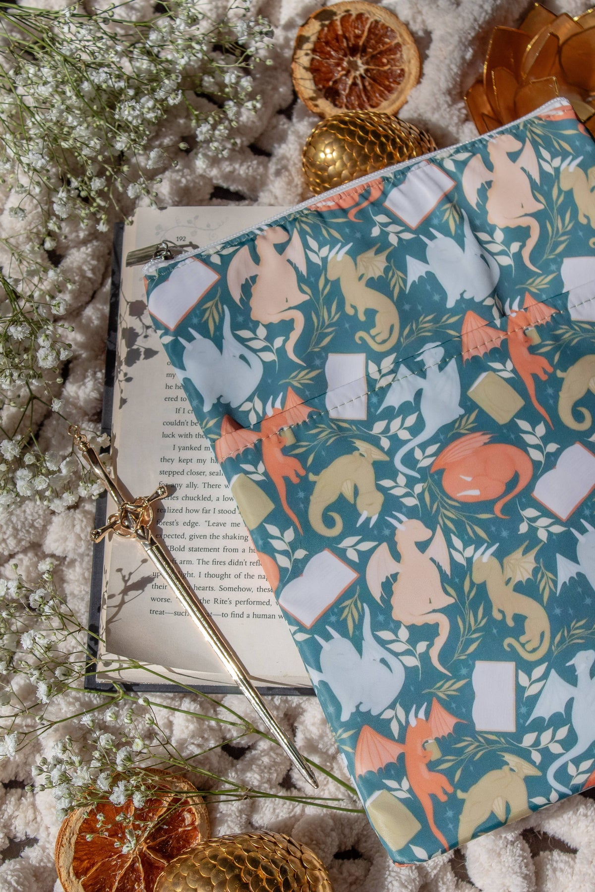 Littlest Book Dragon - Book Sleeve