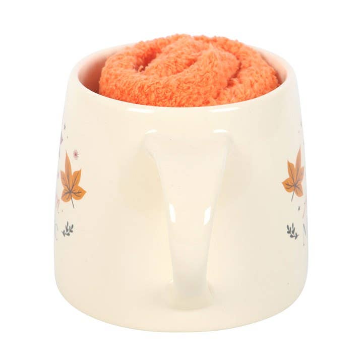 Autumn Magic Kopp og kosesokk gavesett
